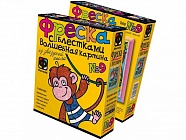 Фреска с блестками картина из песка Непоседа