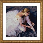 Набор для вышивания крестом Dimensions 35181 "Прекрасная балерина" 36 x 36 см