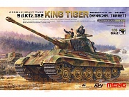 Сборная модель TS-031 MENG Королевский Тигр German Heavy Tank Sd.Kfz.182 King Tiger (Henschel Turret) 1/35
