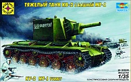 Сборная модель Танк КВ-2 с башней МТ-1 (1:35) 303528