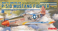 Сборная модель MENG LS-006 самолёт NORTH AMERICAN P-51D MUSTANG FIGHTER