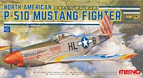 Сборная модель MENG LS-006 самолёт NORTH AMERICAN P-51D MUSTANG FIGHTER