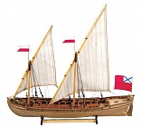 Сборная деревянная модель Мастер-Корабел "Дуббель шлюпка" 1/72 МК0201