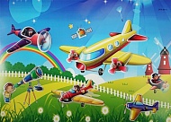 Мозайка - стикер Аэропланы 3D DF-A-6611