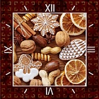 7303007P Пряничное панно - алмазные часы - COLOR KIT