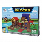 Магнитный конструктор Attivio Woody 129 деталей HB03008