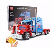 Конструктор Mould King 15001 Грузовик Peterbilt 389 Optimus Prime на радиоуправлении 839 деталей