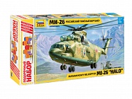 Сборная модель Российский тяжелый вертолет Ми-26 7270П