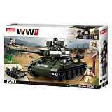 Конструктор Sluban Танк 687 деталей M38-B0689