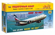 Сборная модель Пассажирский авиалайнер Боинг 767-300 7005П