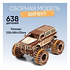 Деревянный конструктор Автомобиль Джип БигФут 4x4