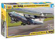 Сборная модель Военно-транспортный самолёт Ил-76МД 7011