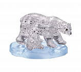 3D пазл головоломка Crystal Puzzle Два белых медведя