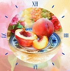 7303005 Солнечные персики - алмазные часы - COLOR KIT