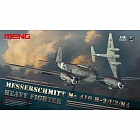 Сборная модель MENG LS-004 самолёт Мессершмитт MESSERSCHMITT Me 410B-2/U2/R4 HEAVY FIGHTER