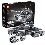 Конструктор King FC6101 Танк 99A 2 в 1 1640 деталей
