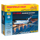 Сборная модель Российский авиалайнер ТУ-154М 7004П
