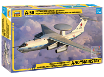 Сборная модель Российский самолет дальнего радиолокационного обнаружения А-50 7024