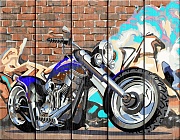 Для крутых парней - картина по номерам на дереве PKW-1 75