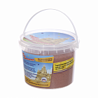 Кинетический Песок Термохромный меняет цвет с оранжевого на желтый от тепла рук 0,5 кг в ведерке