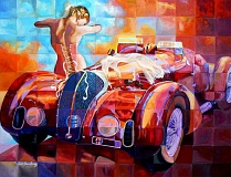 Квадраты Robert Doesburg - алмазная живопись на подрамнике DV-11514-5