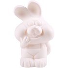 Копилка раскраска "Зайчик" +6 красок, кисточка 9436