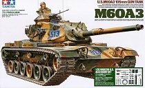 Сборная модель Американский танк M60A3 с одной фигурой 35140
