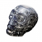 3D пазл головоломка Crystal Puzzle Череп черный