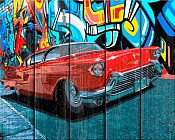 Вперёд к свободе! - картина по номерам на дереве PKW-1 49