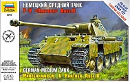 Сборная модель Звезда Немецкий танк T-V "Пантера" AUSF D 5010