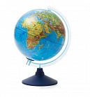 Глобус 25см с физической картой Земли с подсветкой от батареек Ве012500254