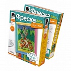 Фреска картина из песка Двухколесная прогулка