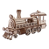 Деревянный конструктор REZARK Паровоз MGR-8