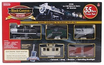 Детская железная дорога на радиоуправлении Eztec Black Canyon Express (33 части)