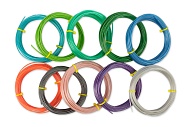 Набор PETG пластика для 3D ручки RBC-PETG-02 10 шт. № 01 перламутровый