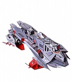 3D пазл картонный HydrofoilSharkAttakShip 112 деталей Т-006