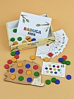 Деревянная игра рамка вкладка RadugaKids "Повтори за ежиком" RK1079