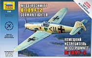 Сбоная модель Немецкий истребитель Мессершмитт BF 109 F2 7302