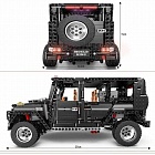 Конструктор Mould King 13070 Mercedes-Benz Gelandewagen G65 с д/у 1641 деталь