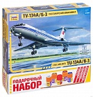Сборная модель Пассажирский авиалайнер Ту-134А/Б-3 7007П